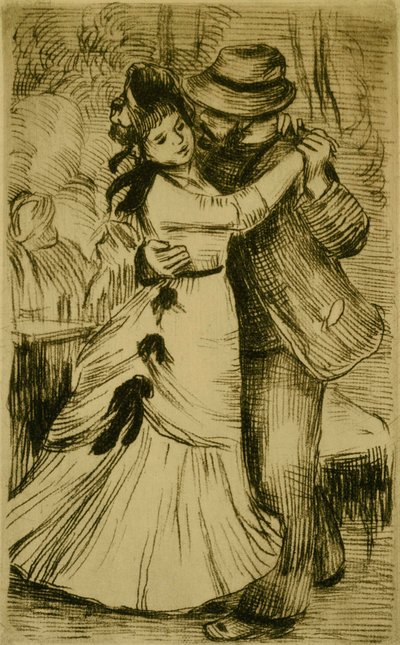 The Dance in the Country by Pierre Auguste Renoir